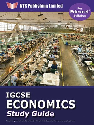 cover image of IGCSE Economics Study Guide For Edexcel